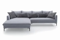 Exxpo by Gala Sofas & Couches-Ecksofa Piazza Light Grey