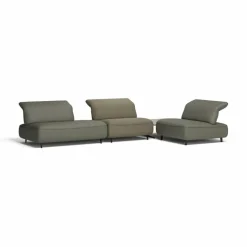 Sofas & Couches|JOOP! Ecksofa Pieces (8180) Tundra / Rauch