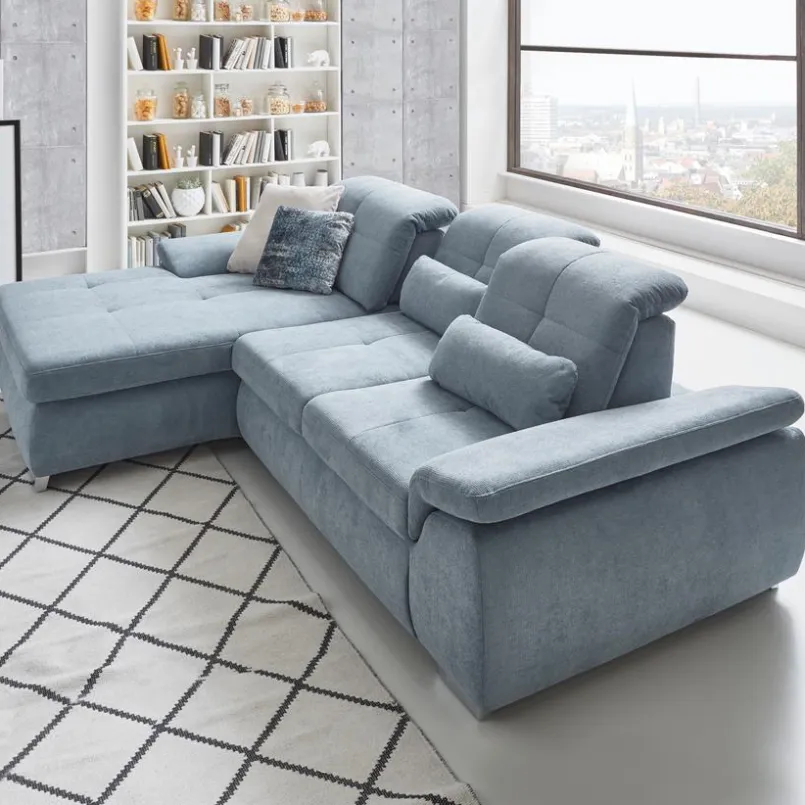 ComfortPlan Sofas & Couches-Ecksofa Plank Ice