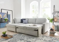 ComfortPlan Schlafsofas|Schlafsofas-Ecksofa Puzzle Silver