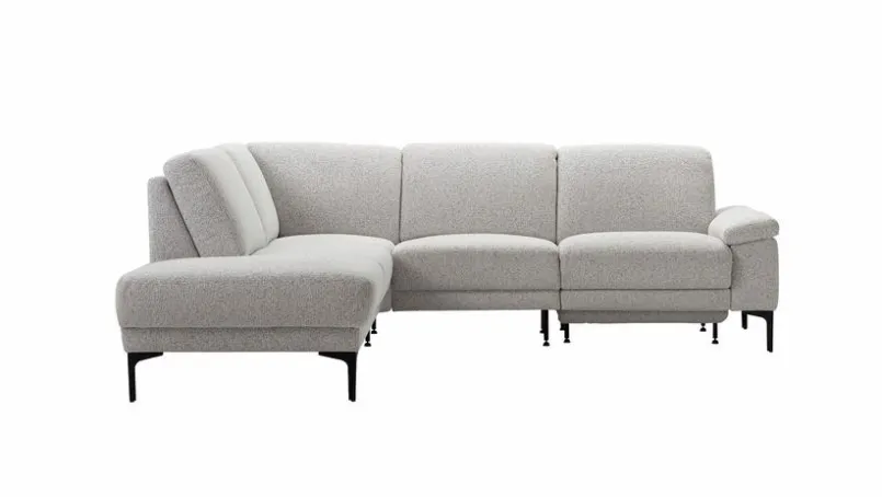 CASEDO Sofas & Couches-Ecksofa Sagunto Light Grey