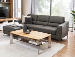Sofas & Couches| Ecksofa Santos Dunkelgrau