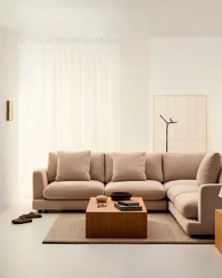 Sofas & Couches|Kave Home Ecksofa 6-Sitzer Gala Beige