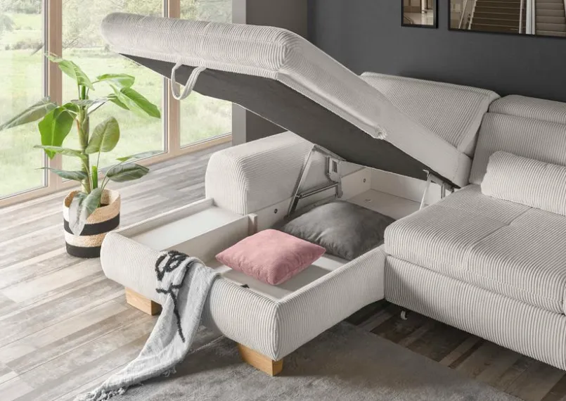 set one by Musterring Schlafsofas|Schlafsofas-Ecksofa SO 3400 Silver