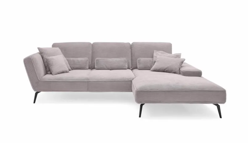 set one by Musterring Sofas & Couches-Ecksofa SO 4500 Hellgrau