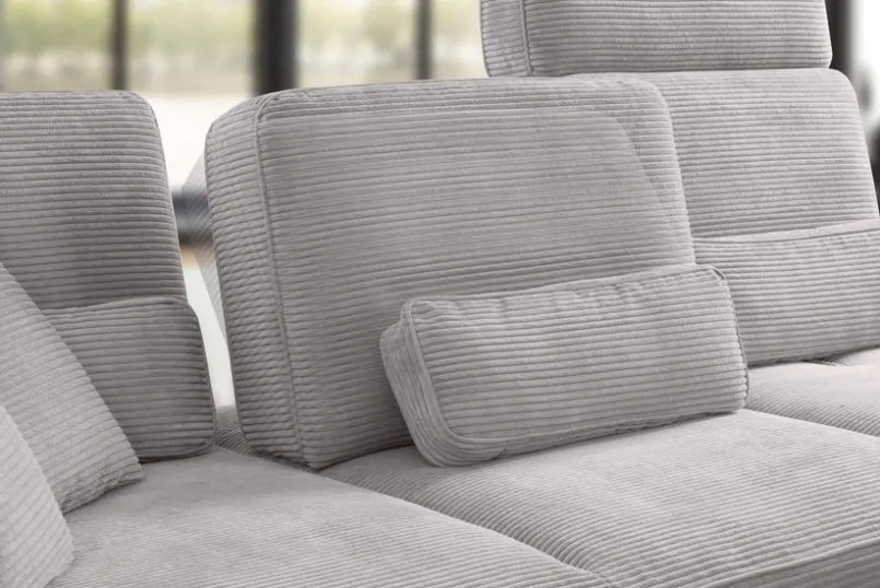 set one by Musterring Sofas & Couches-Ecksofa SO 4500 Hellgrau