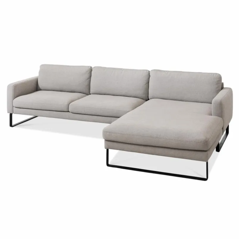 DAHEIM Sofas & Couches-Ecksofa Southport Platin