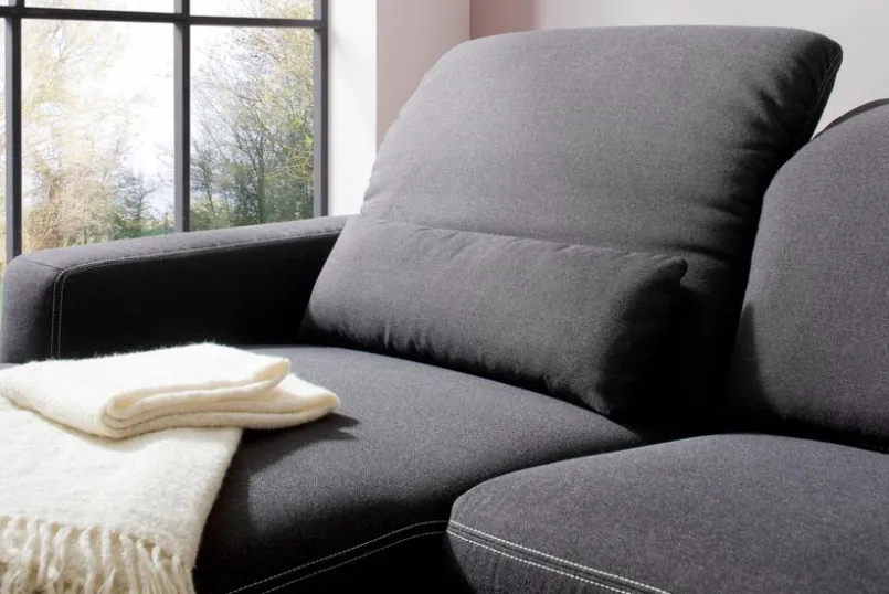 Portobello Sofas & Couches-Ecksofa Sunderland Anthrazit