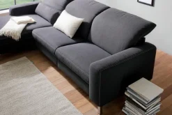 Portobello Sofas & Couches-Ecksofa Sunderland Anthrazit
