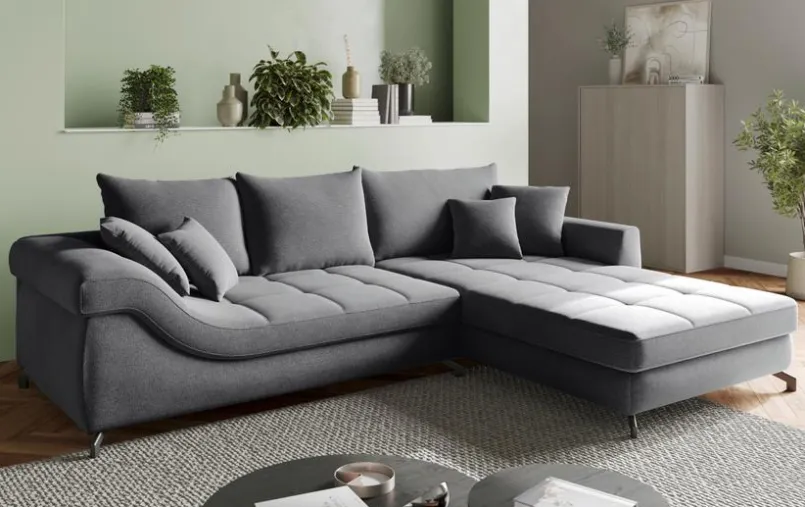 Sofas & Couches-Ecksofa Taylor Graphite