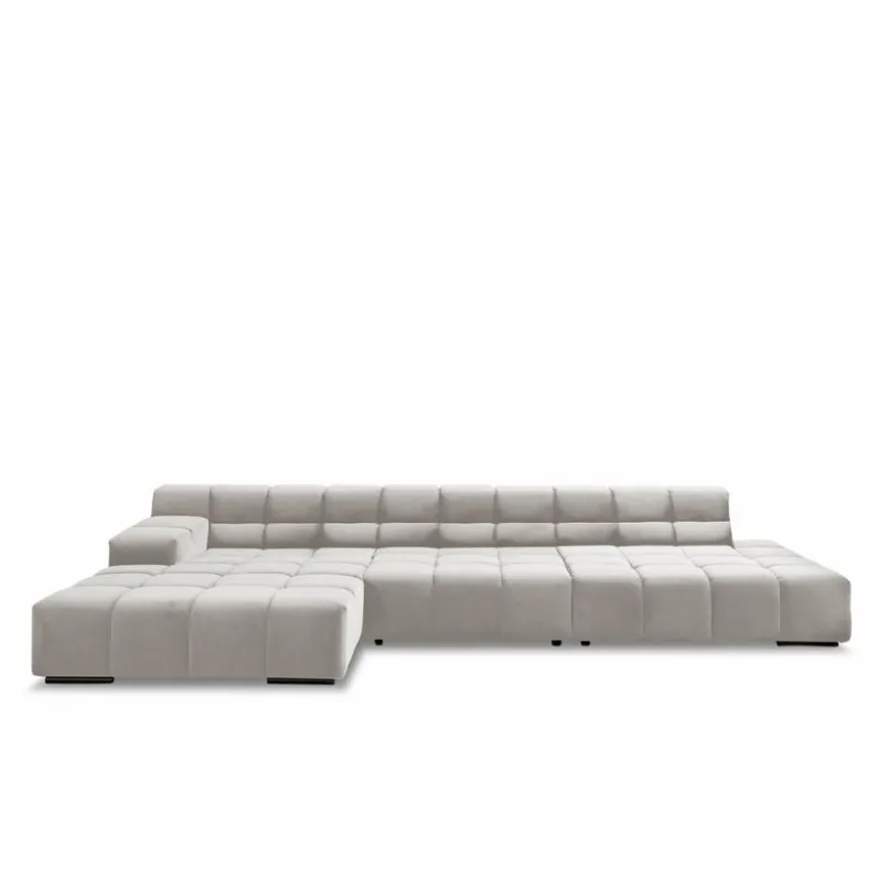 designwerk Sofas & Couches-Ecksofa Temple Silver
