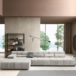 designwerk Sofas & Couches-Ecksofa Temple Silver