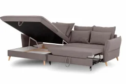 Exxpo by Gala Schlafsofas|Schlafsofas-Ecksofa Walker Braun