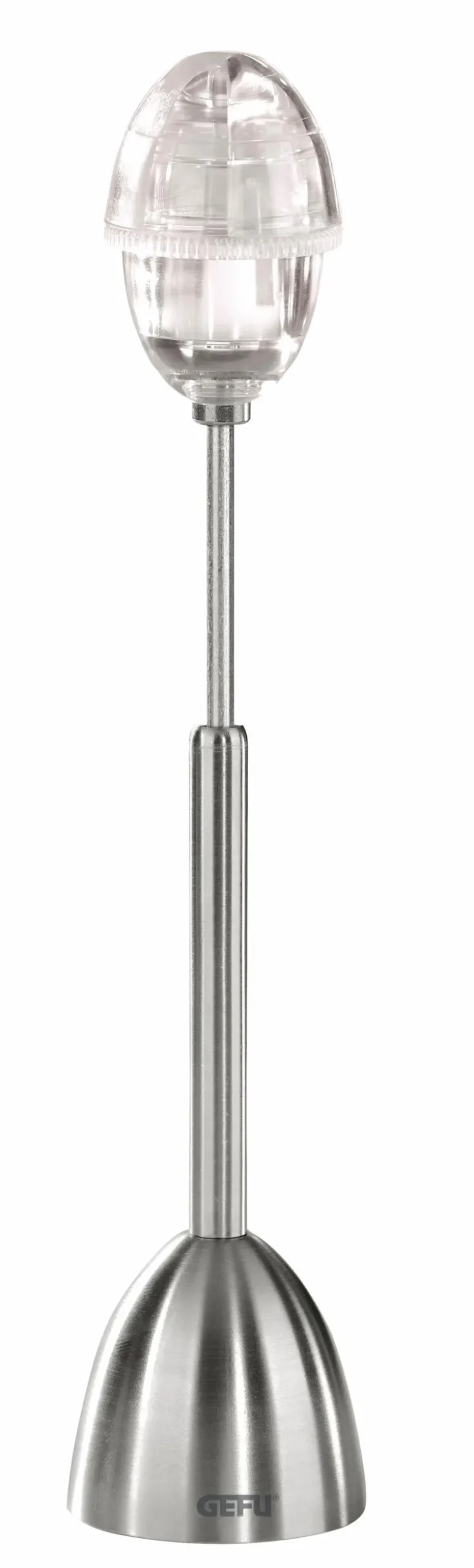 Salz- & Pfefferstreuer|Bestecke|GEFU Eierköpfer 16,9 cm Silber