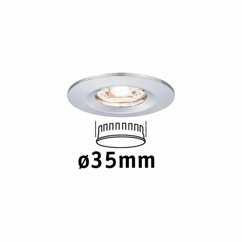 Paulmann Einbauleuchten-Einbauleuchte Nova Mini Coin Chrom