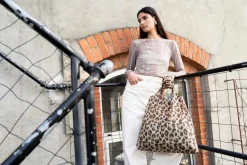 Einkaufskörbe & Taschen|reisenthel Einkaufstasche Mini Maxi Shopper Leo Macchiato
