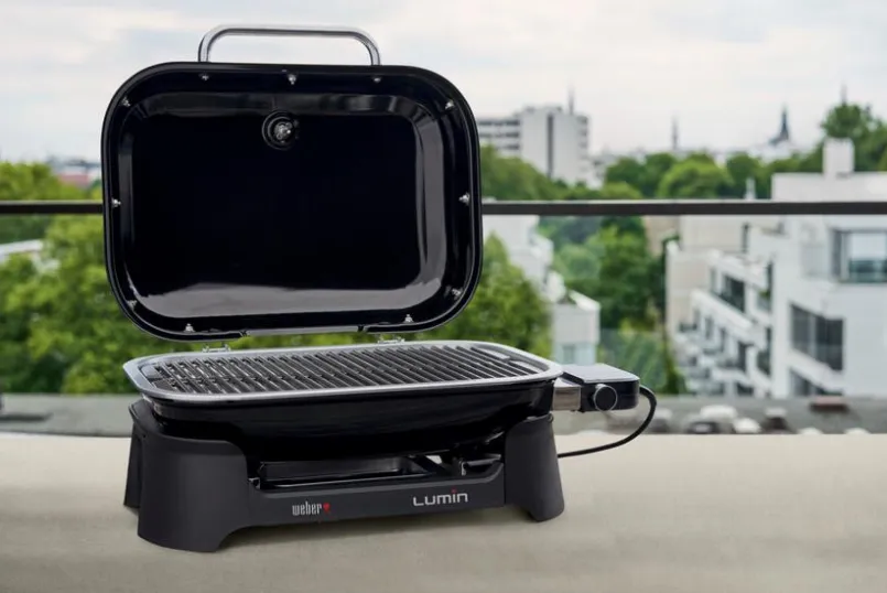 Weber Grills & Grillzubehör|Weber Elektrogrill Lumin Schwarz