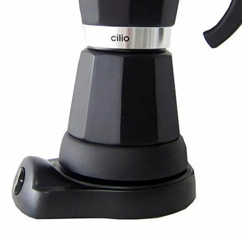Kaffee & Tee|Cilio Espressokocher Classico Schwarz