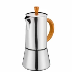 Cilio Kaffee & Tee-Espressokocher Figaro Silber