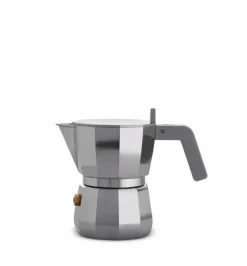Alessi Kaffee & Tee-Espressokocher Moka 70 ml Silber