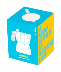 Alessi Kaffee & Tee-Espressokocher Moka 70 ml Silber