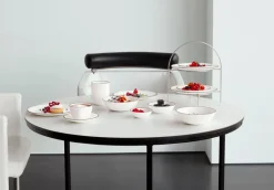 ASA Selection Kaffee & Tee-Espressotasse Ligne Noire 2tlg. Weiß