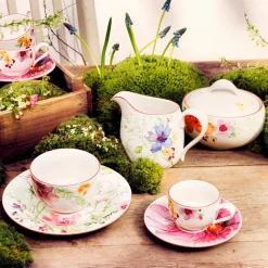 Villeroy & Boch Kaffee & Tee-Espressotasse Mariefleur 80 ml Rosa