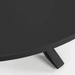 Kave Home Esstische-Esstisch Arya Ø 120 cm Schwarz
