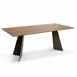 Esstische|Komfort & Wohnen Esstisch Cube 5169-7E I 200 x 100 cm Dunkelbraun