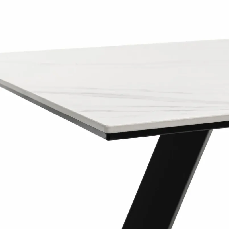 Esstische|BOOOM Esstisch Anori 180 x 90 cm Weiß