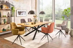 Esstische-Esstisch Cleveland 180 x 100 cm Wildeiche