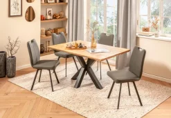 Esstische-Esstisch Cleveland 140 x 100 cm Wildeiche