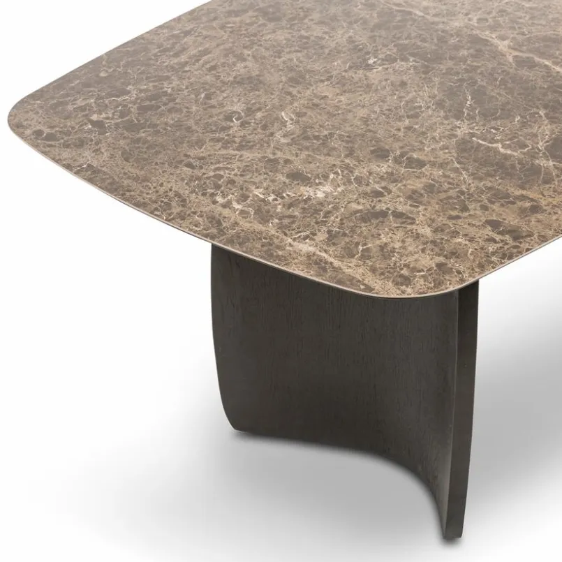 Esstische|Mobitec Esstisch Dolmen 200 x 100 cm Braun