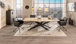 cattelan italia Esstische-Esstisch Lancer Keramik 240 x 120 cm Beige