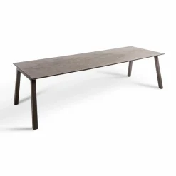 Esstische-Esstisch mit Auszug Alcudia 220 x 100 cm Braun