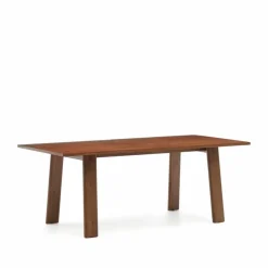 Kave Home Esstische-Esstisch mit Auszug Arlen 220/ 250 x 95 cm Nussbaum