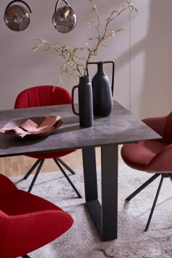CASEDO Esstische-Esstisch mit Auszug Badalona 180/280 x 95 cm Betonoptik