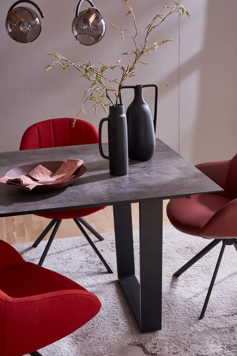 CASEDO Esstische-Esstisch mit Auszug Badalona 180/280 x 95 cm Betonoptik