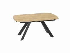 Akante Esstische-Esstisch mit Auszug California 160/200 x 100 cm Eiche hell
