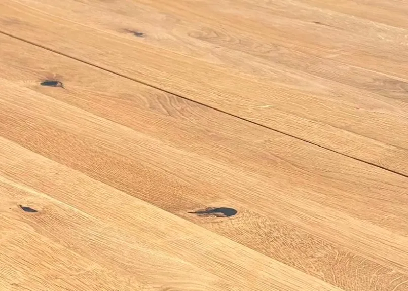 Esstische|G+K Esstisch mit Auszug Charleston Ø 120/170 cm Wildeiche