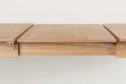 Zuiver Esstische-Esstisch mit Auszug Glimps 120/ 162 x 80 cm Eiche
