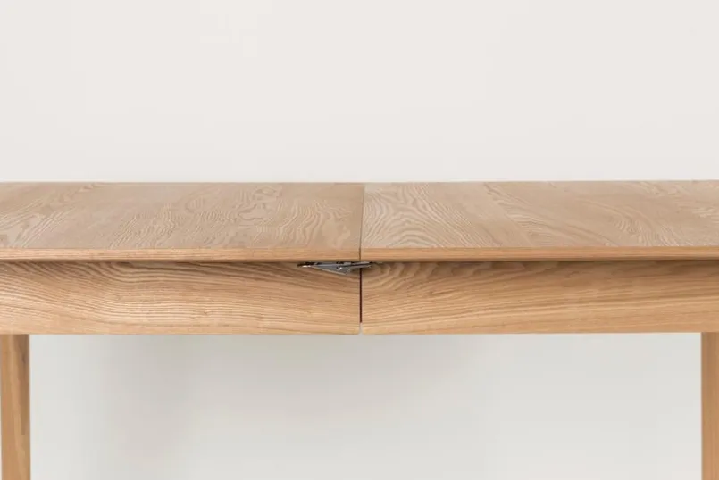 Zuiver Esstische-Esstisch mit Auszug Glimps 120/ 162 x 80 cm Eiche