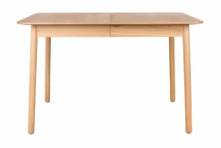Zuiver Esstische-Esstisch mit Auszug Glimps 120/ 162 x 80 cm Eiche
