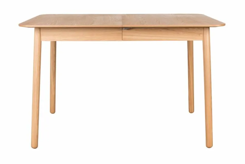 Zuiver Esstische-Esstisch mit Auszug Glimps 120/ 162 x 80 cm Eiche