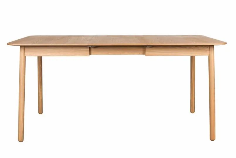 Zuiver Esstische-Esstisch mit Auszug Glimps 120/ 162 x 80 cm Eiche
