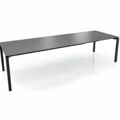 Esstische|Mobitec Esstisch mit Auszug Terra 200(300)x100 cm Schwarz