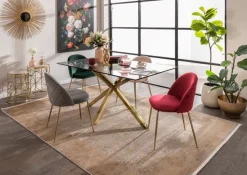 Esstische|BOOOM Esstisch Star 180 x 90 cm Gold