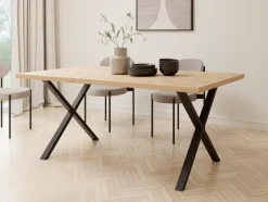 FORTE Esstische-Esstisch Tables 180 x 90 cm Eiche Artisan