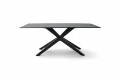 Musterring Esstische-Esstisch Tiama 180 x 100 cm Schwarz