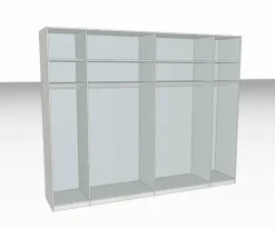 Falt-/Drehtürenschrank Ohio 300 x 236 cm<Wiemann Hot